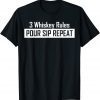 Whiskey Clothing 3 Whiskey Rules 2022 Shirt