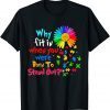 Why Fit In When You Were Born To Stand Out Autism Awareness 2022 Shirt