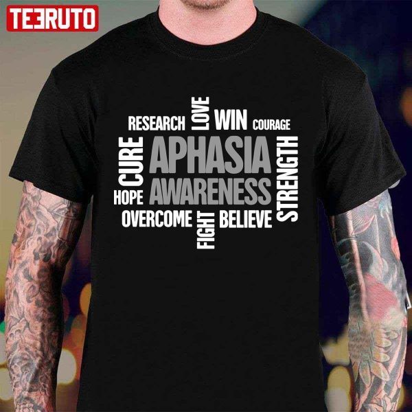 Words Aphasia Awareness Classic Shirt