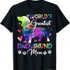 World's Greatest Dachshund Colorful For Mother Day 2022 Shirt