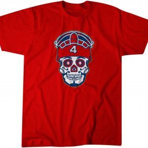 Yadier Molina Sugar Skull Shirt