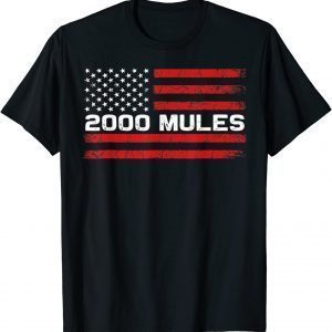 2000 Mules Pro Trump 2024 anti-biden 2000 Mules Game Is Over Limited Shirt