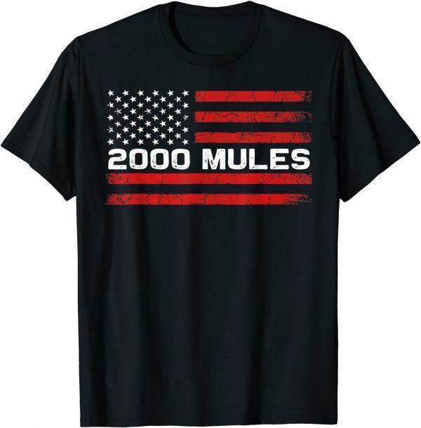 2000 Mules Pro Trump 2024 anti-biden 2000 Mules Game Is Over Limited Shirt