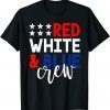 4th Of July Red White Blue Crew 2022 Shirt