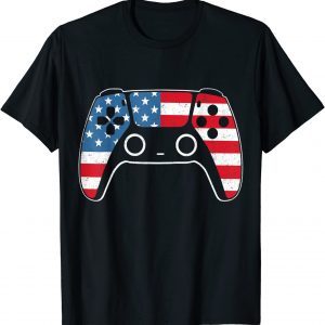 4th Of July Video Game Gamer USA 2022 Shirt