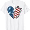 4th of July Faith Family Freedom American Flag Patriotic 2022 Shirt