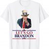 Abraham Trump Let's Go Brandon Republican Anti Liberal Biden 2022 T-Shirt
