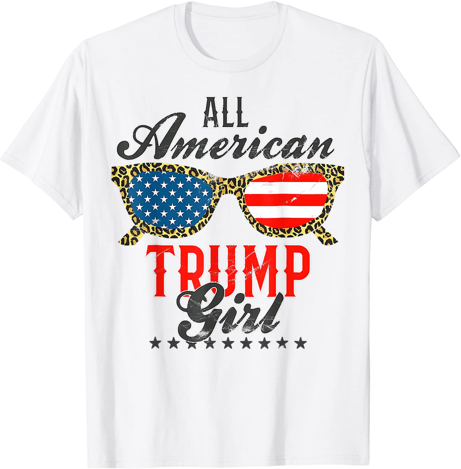 All American Trump Girl 2022 4th July Limited Shirt