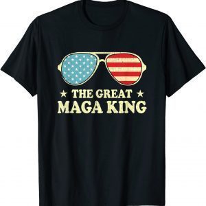 Anti Biden The Great Maga King Proud Ultra Maga Sunglasses Classic Shirt