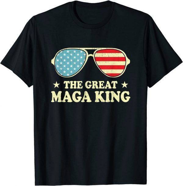 Anti Biden The Great Maga King Proud Ultra Maga Sunglasses Classic Shirt