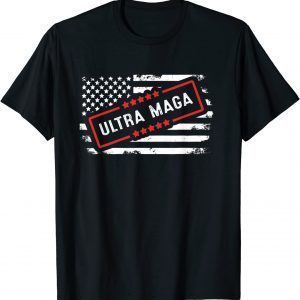 Anti Joe Biden Ultra Maga USA Flag 2022 Shirt