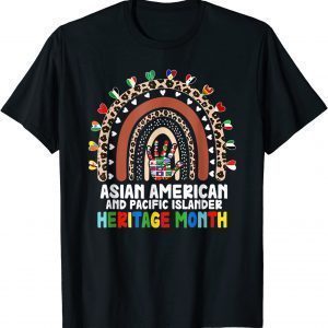 Asian American and Pacific Islander Heritage Month rainbow 2022 Shirt
