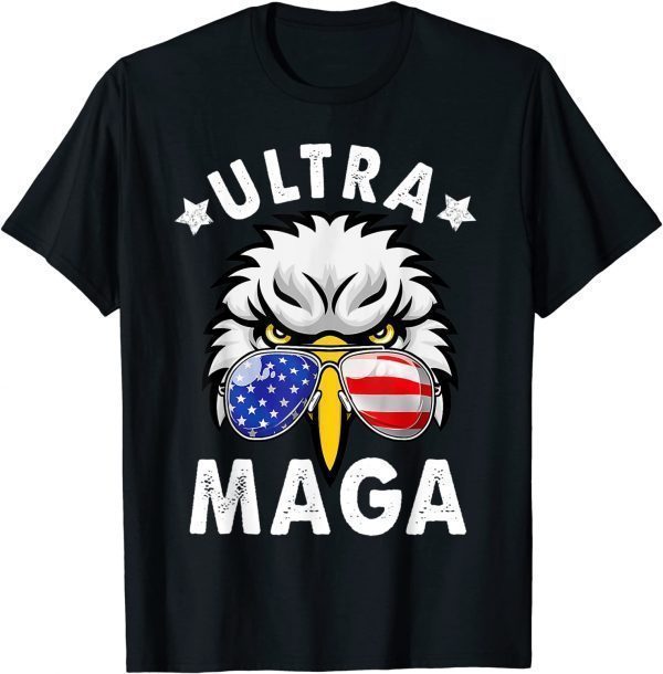 Bald Eagle American Flag We The People Ultra Maga Patriotic 2022 Shirt