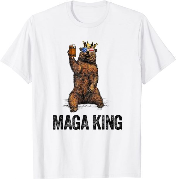 Bear Crown Maga King The Great Maga King Pro Trump 2022 Shirt