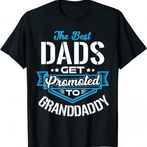 Best Dads Get promoted to GRANDDADDY Father's Day Classic Shirt