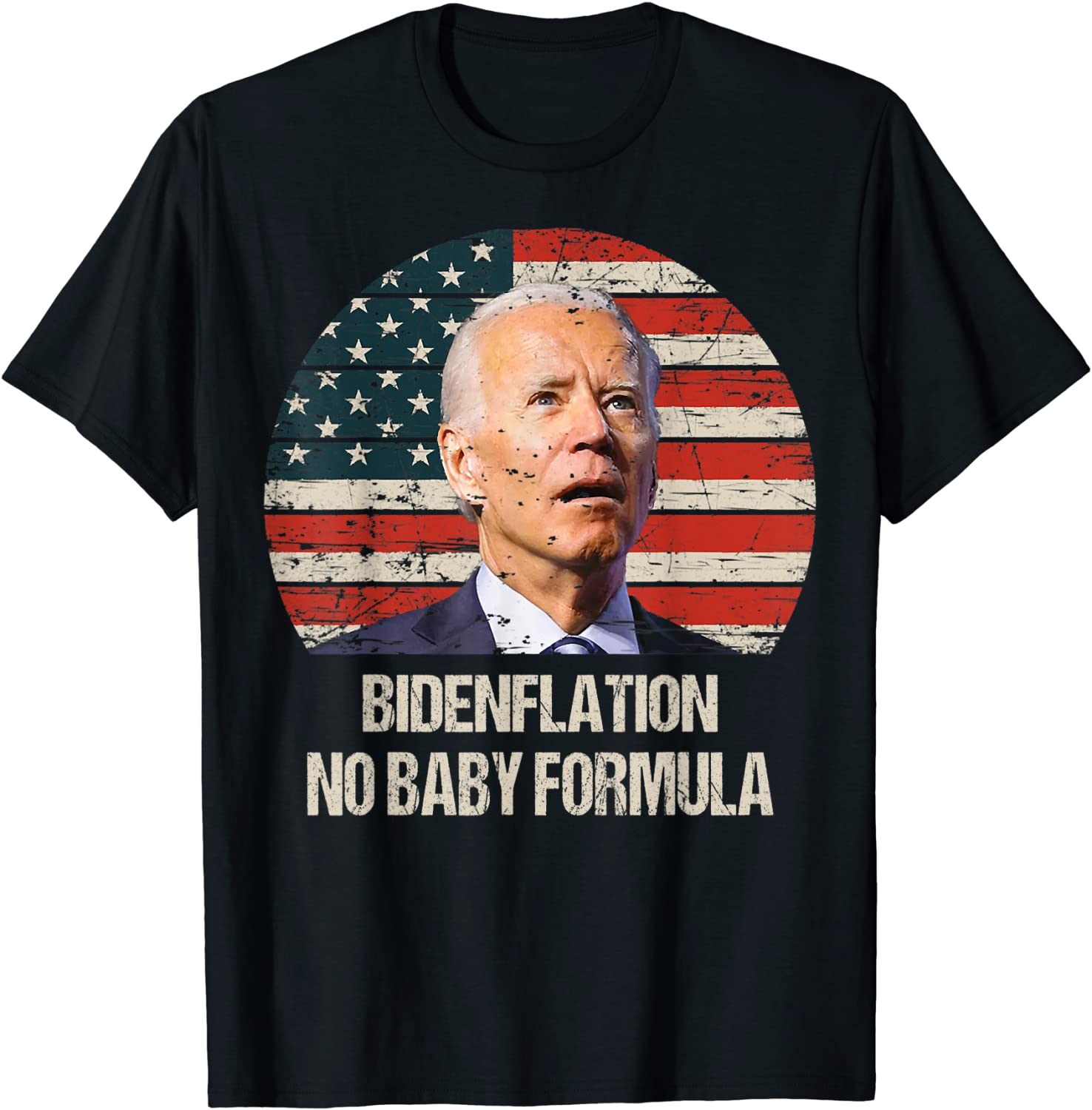 Bidenflation No Baby Formula Biden Anti Biden Reto Vintage 2022 Shirt
