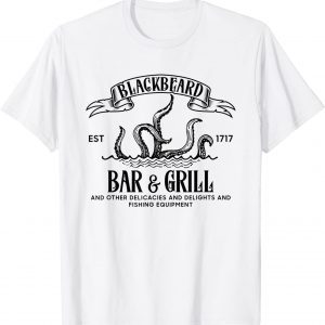 Blackbeard's Bar and Grill Est 1717 T-Shirt