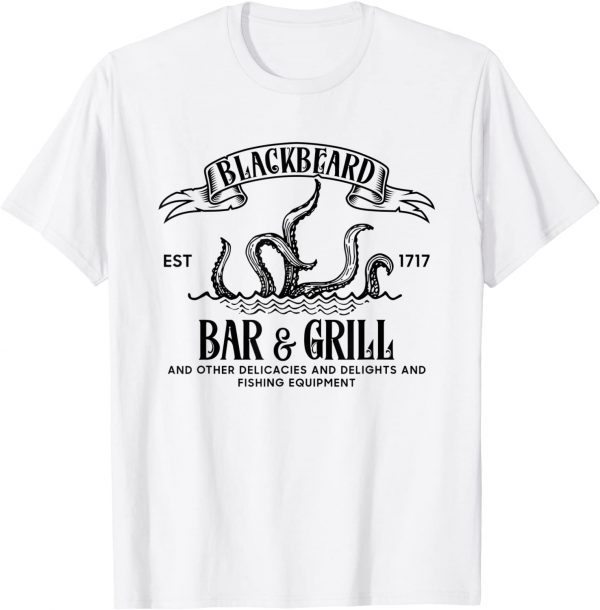 Blackbeard's Bar and Grill Est 1717 T-Shirt