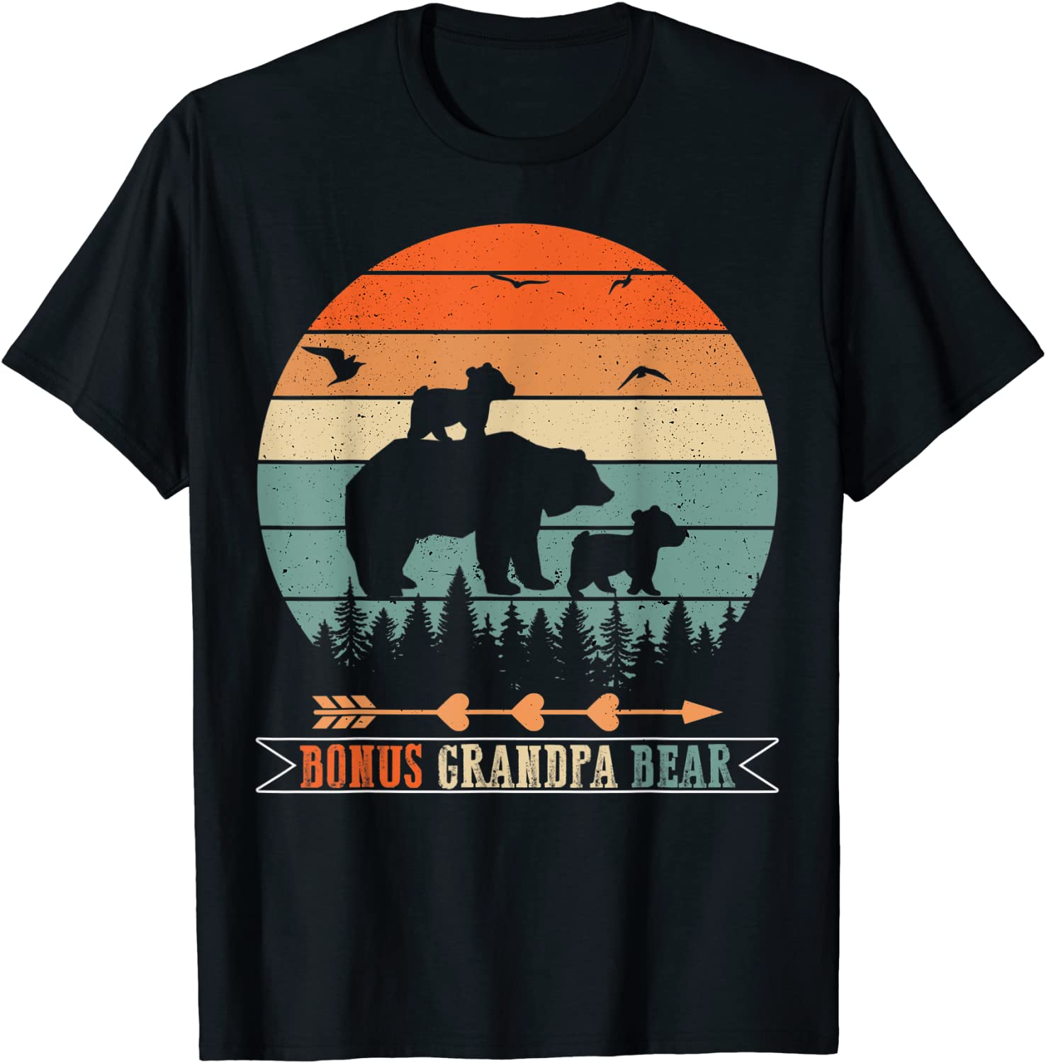 Bonus Grandpa Bear Bonus Grandpa 2022 Shirt