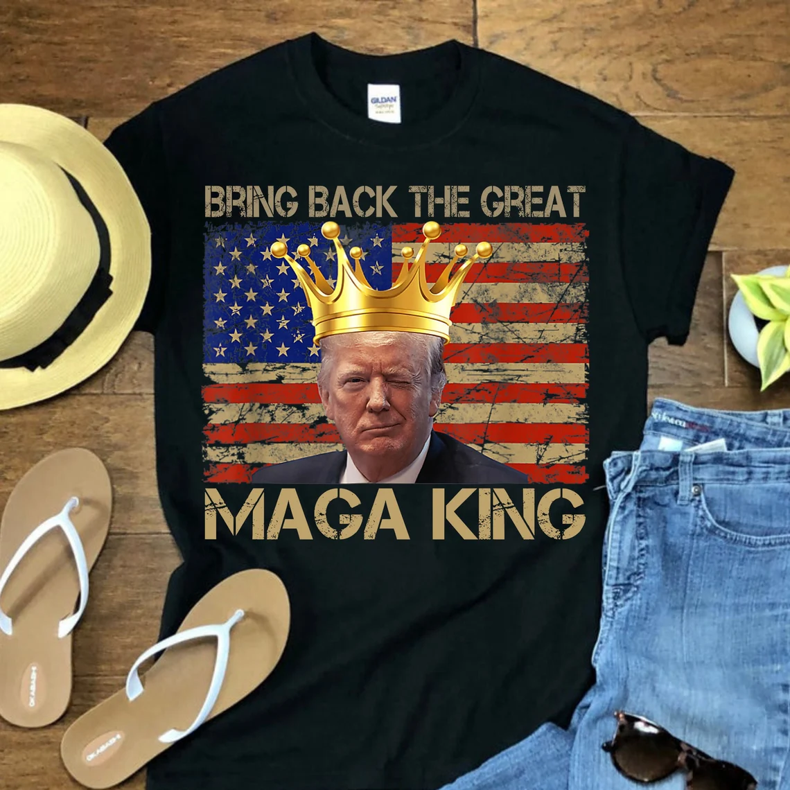 Bring Back The Great Maga King Anti Joe Biden Ultra Maga Classic Shirt