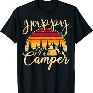 Camper Outdoor Activity Camping Lover Happy Camper 2022 Shirt