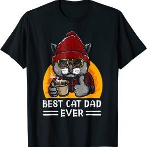 Cat Father Dad Ever Cat Daddy Father Day T-Shirt
