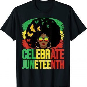 Celebrate Juneteenth 1865 Celebrating Black freedom day 1865 Classic Shirt