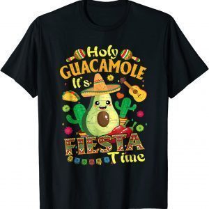 Cinco De Mayo Mexican Holy Guacamole Fiesta Time T-Shirt