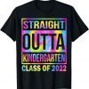 Class Of 2022 Straight Outta Kindergarten graduation Tie Dye Limited Shirt