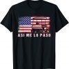 Cool Golfer This Is How We Roll American Flag 4th of July T-Shirt
