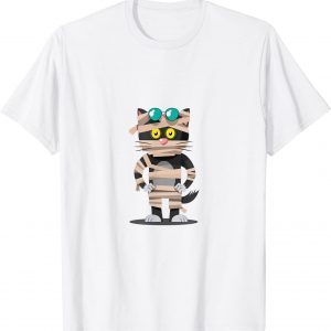 Cute Bandaged Black Cat 2022 Shirt