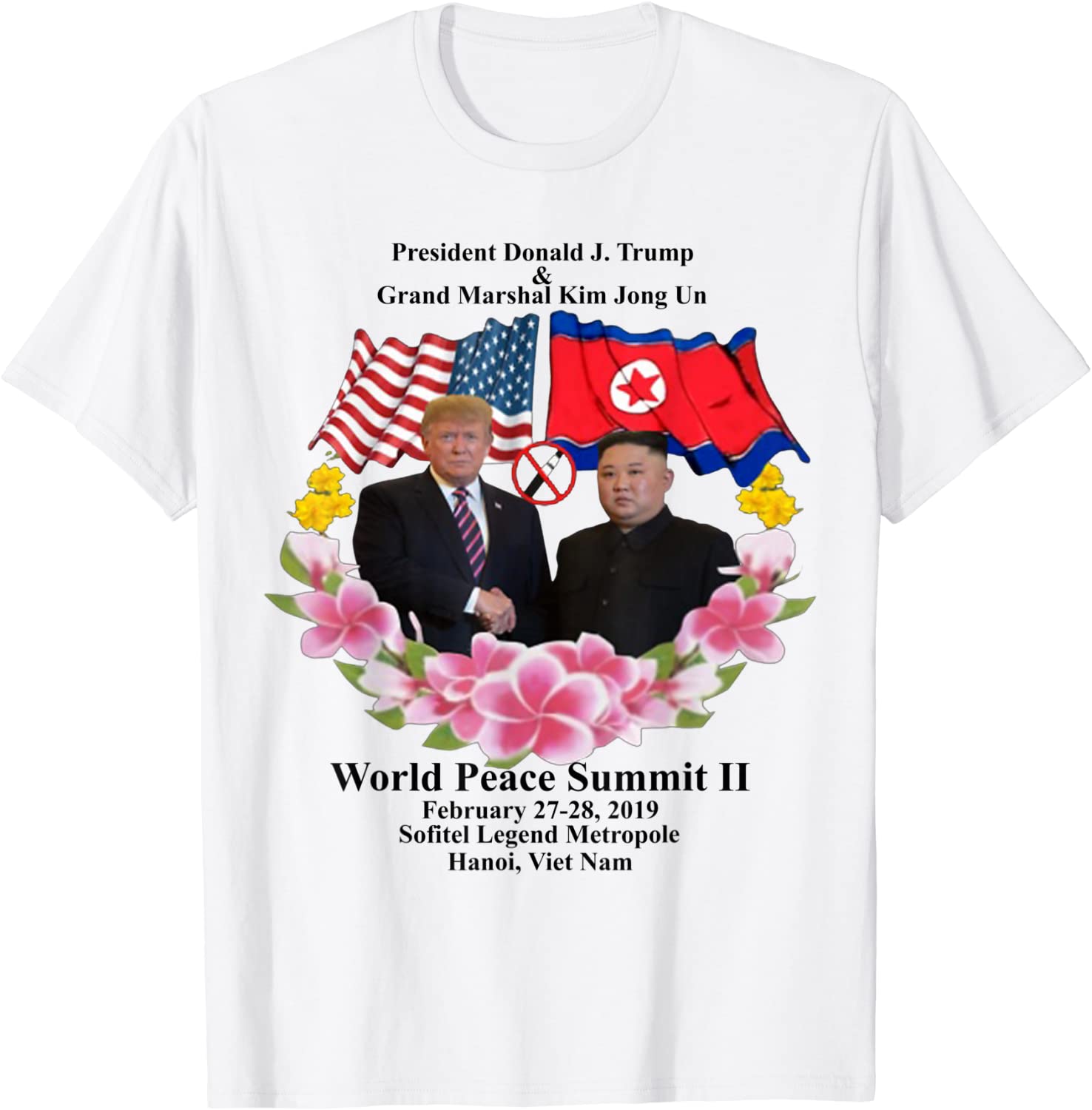 Donal Trump & Grand Marshal Kim J. Un World Peace Summit 2022 Shirt