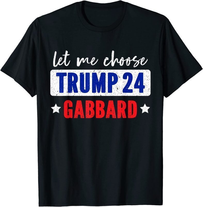 Donald Trump Tulsi Gabbard 2024 for President Classic Shirt Teeducks