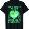 Don't Stress Meowt Mental Health Awareness Rainbow Heart Cat 2022 Shirt