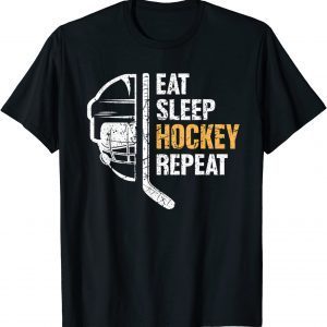Eat Sleep Hockey Repeat Hockey 2022 Shirt