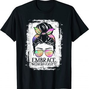 Embrace Neurodiversity Autism Awareness ASD ADHD Vintage 2022 Shirt