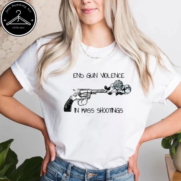 End Gun Violence In Mass Shooting, Pray For Uvalde Texas 2022 Shirt