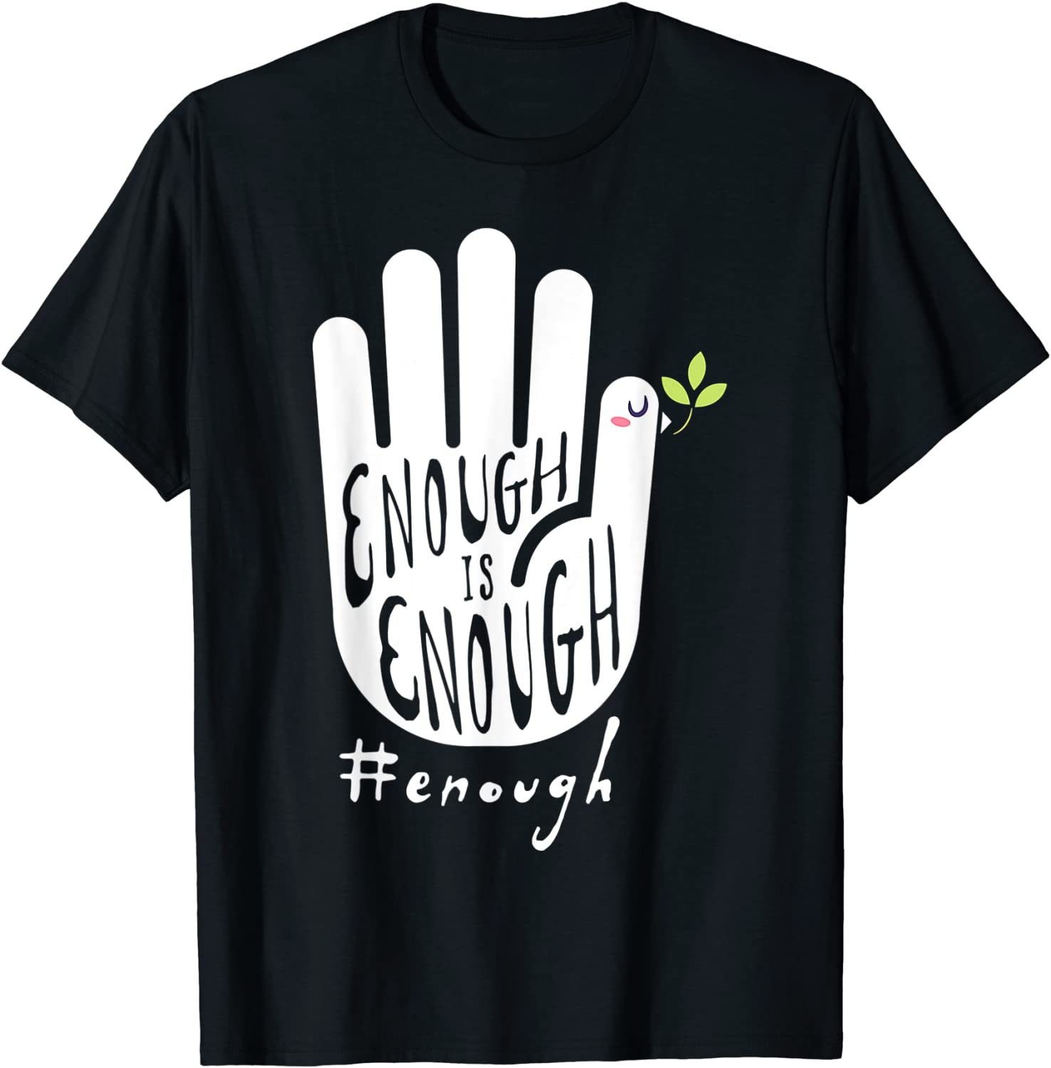 Enough Is Enough Wear Orange Gun Violence Dove Peace Hand 2022 T-ShirtEnough Is Enough Wear Orange Gun Violence Dove Peace Hand 2022 T-Shirt