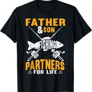 Father And Son Fishing Partners For Life, Fathers Day 2022 Shirt