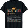 Father's Day Black Father Noun Definition African American 2022 Shirt