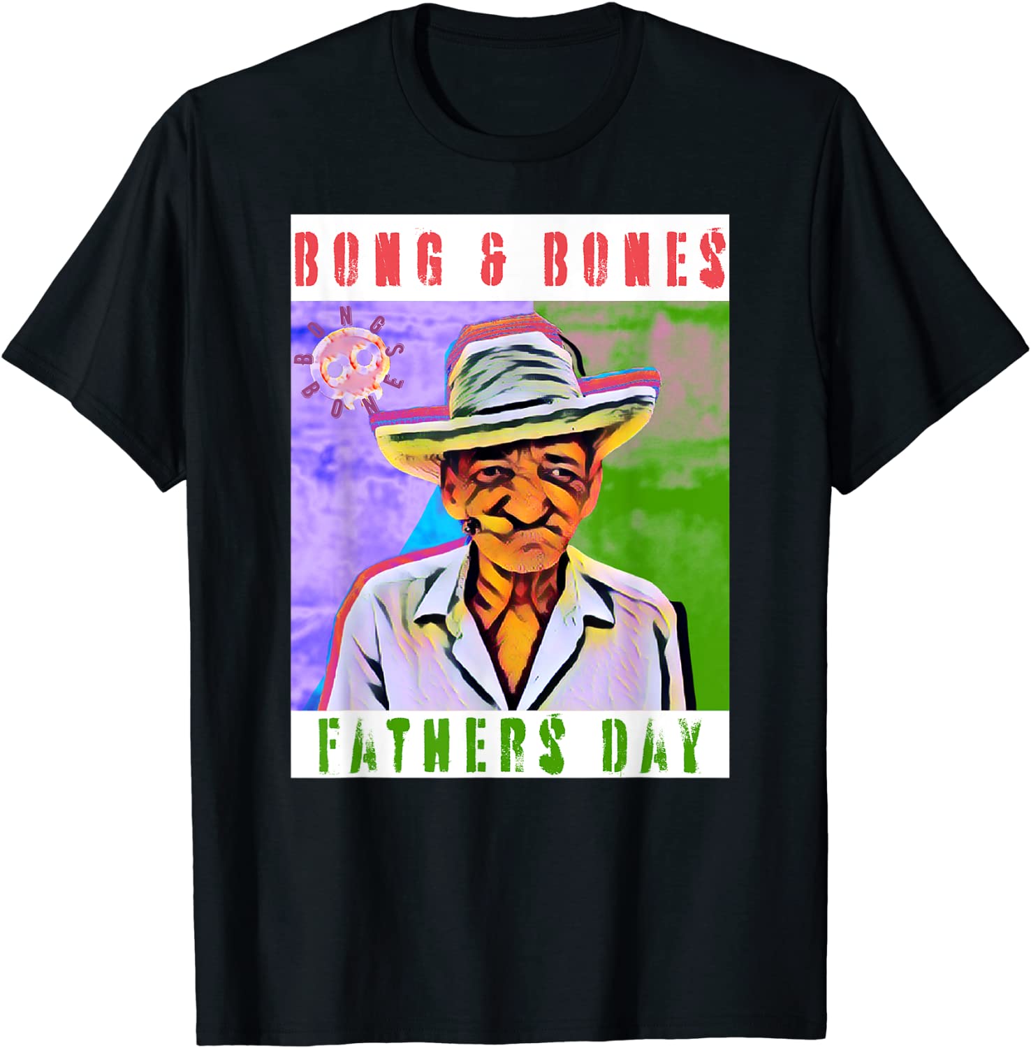 Father's Day Meme Bong and Bones 2022 Shirt