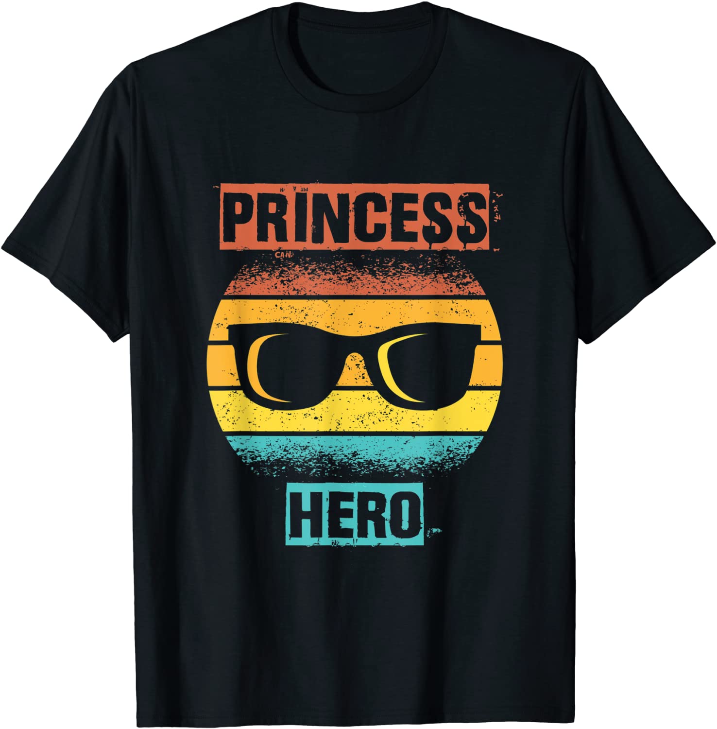 Fathers Day Princess Hero Of Daughters 2022 Shirt
