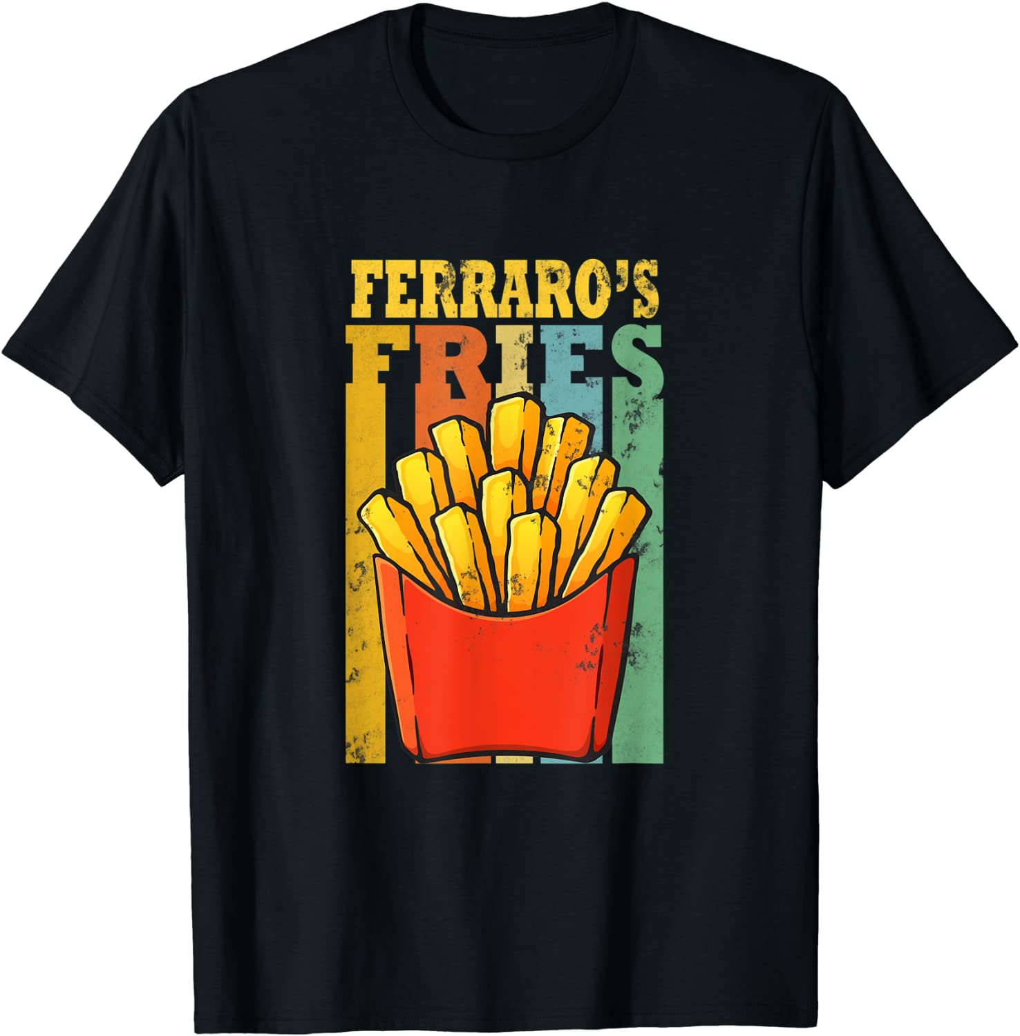 Ferraro's French Fries Rainbow 2022 Shirt
