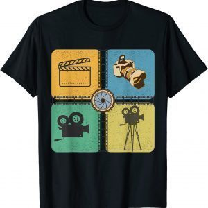 Filmmaker Actor Director Film Camera Cinema Lover Movie Buff 2022 Shirt