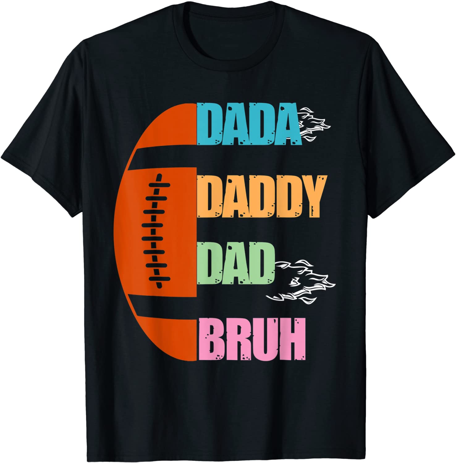 Football Dada Dad Daddy Bruh Fathers Day 2022 Limited T-Shirt