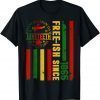 Free-ish Since 1865 With Pan African Flag for Juneteenth Limited Shirt