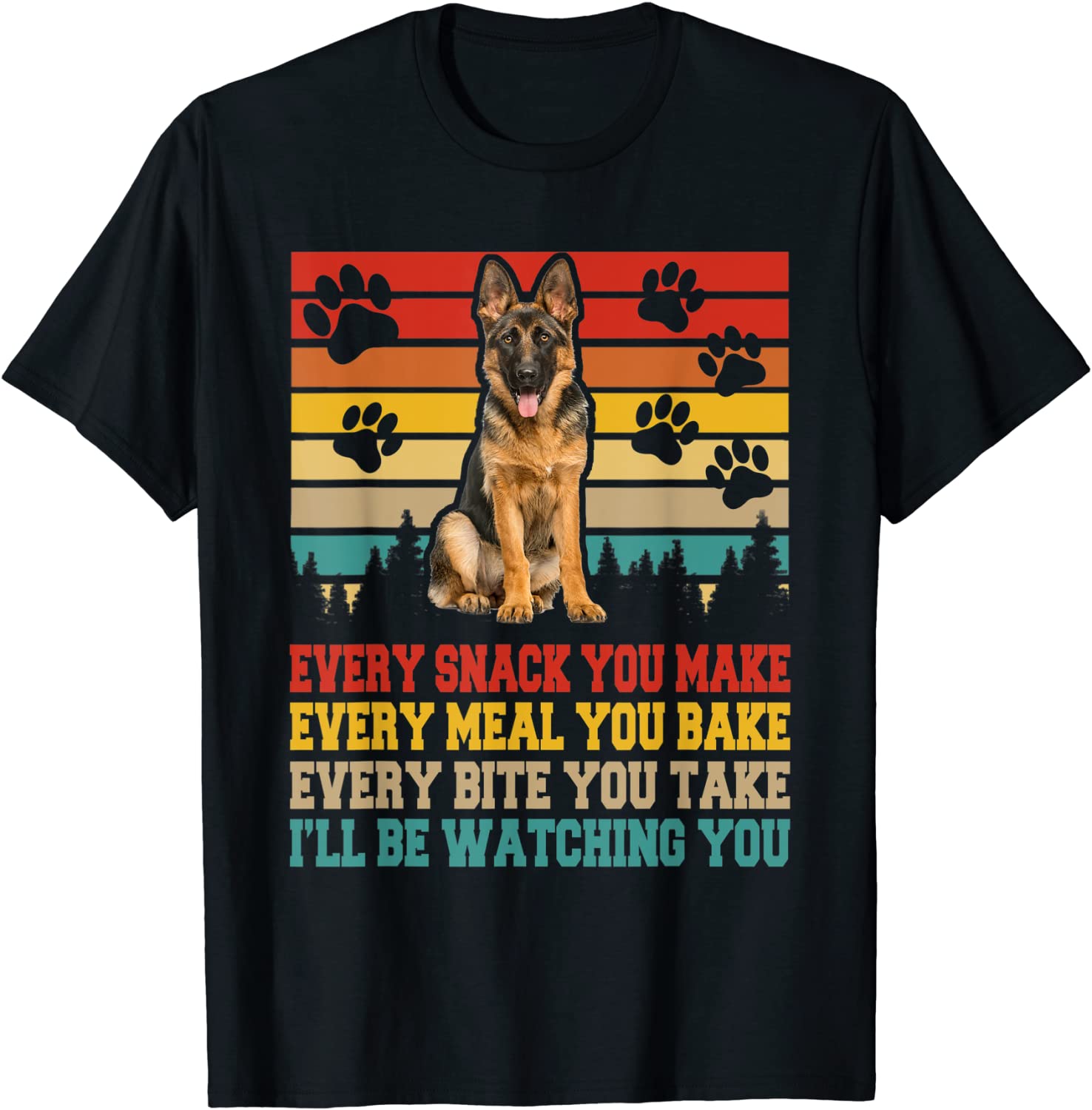 German Shepherd Dog Activities Matching Dog Lover 2022 Shirt