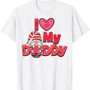 Gnome Dad USA Flag Pattern Fathers Day Classic Shirt