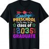 Goodbye Preschool Class Of 2035 Grad Hello Kindergarten 2022 Shirt