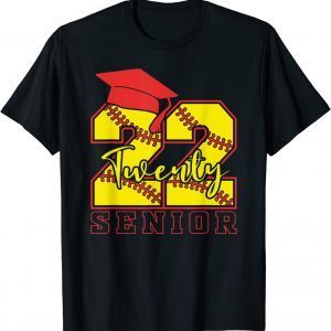 Graduation Senior Class 2022 Graduate Softball Player 2022 Shirt